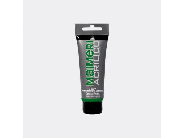 Colore acrilico Maimeri in tubetto 75 ml verde smeraldo - M0916356
