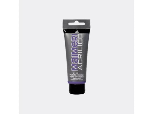 Colore acrilico Maimeri in tubetto 75 ml violetto oltremare - M0916440