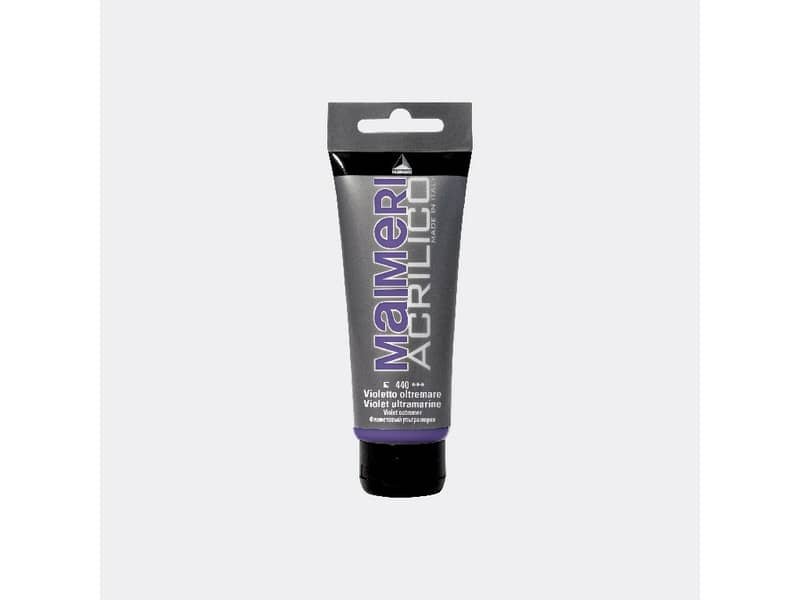 Colore acrilico Maimeri in tubetto 75 ml violetto oltremare – M0916440