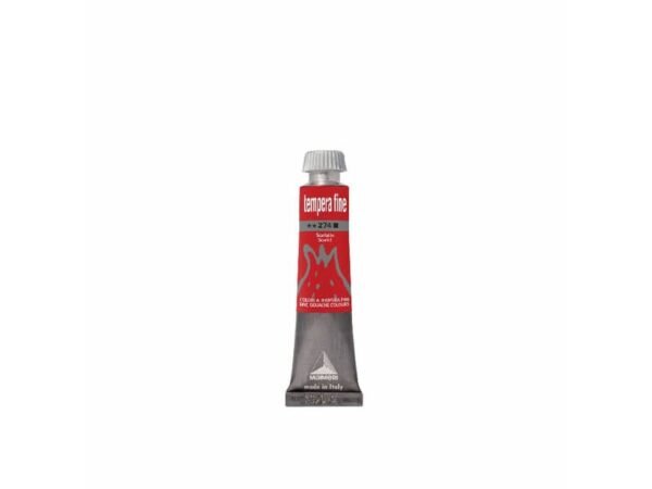Tempera fine Maimeri in tubetto 20 ml rosso scarlatto M2502274