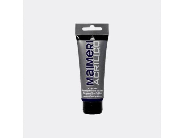 Colore acrilico Maimeri in tubetto 75 ml violetto permanente rossastro - M0916465