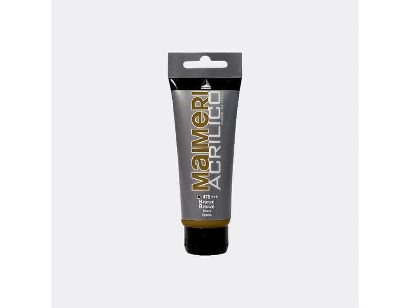 Colore acrilico Maimeri in tubetto 75 ml bronzo – M0916475