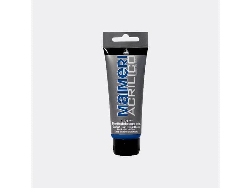 Colore acrilico Maimeri in tubetto 75 ml blu cobalto scuro – M0916371