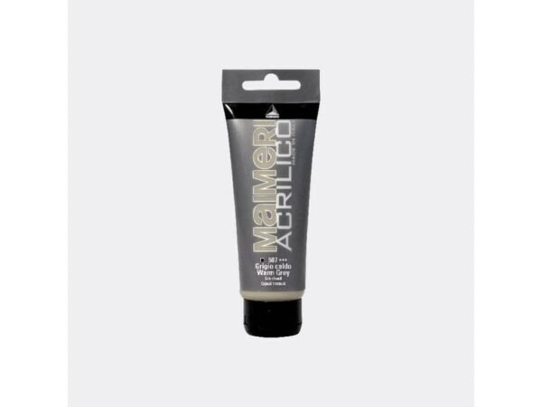 Colore acrilico Maimeri in tubetto 75 ml grigio caldo - M0916507