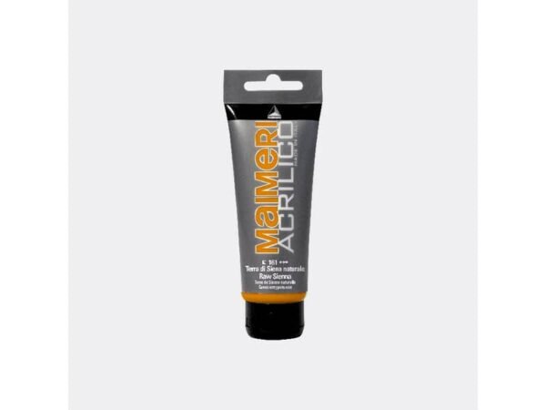 Colore acrilico Maimeri in tubetto 75 ml terra di Siena naturale - M0916161