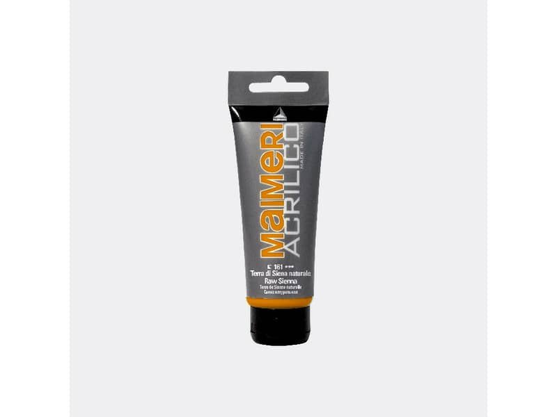 Colore acrilico Maimeri in tubetto 75 ml terra di Siena naturale – M0916161