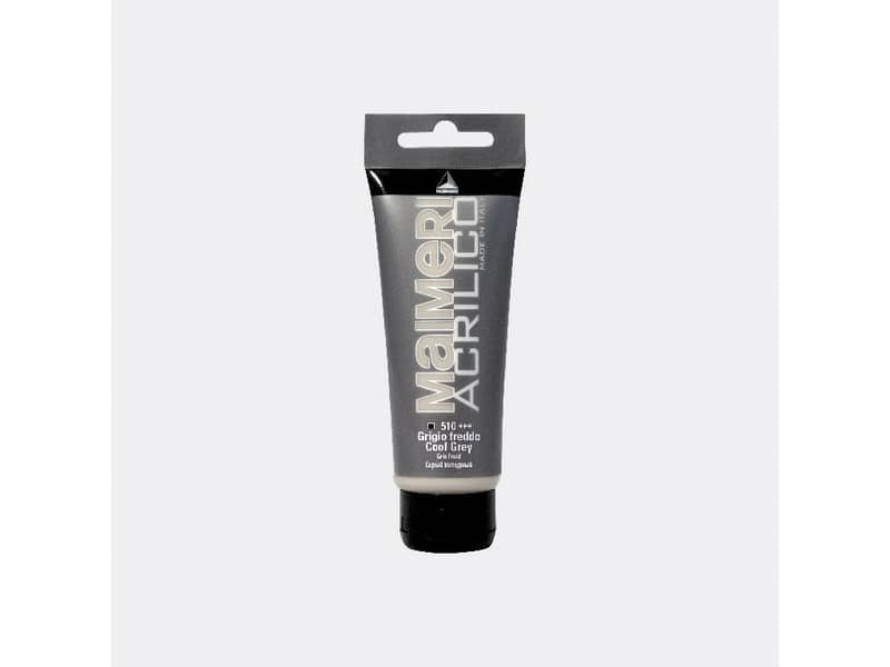 Colore acrilico Maimeri in tubetto 75 ml grigio freddo – M0916510
