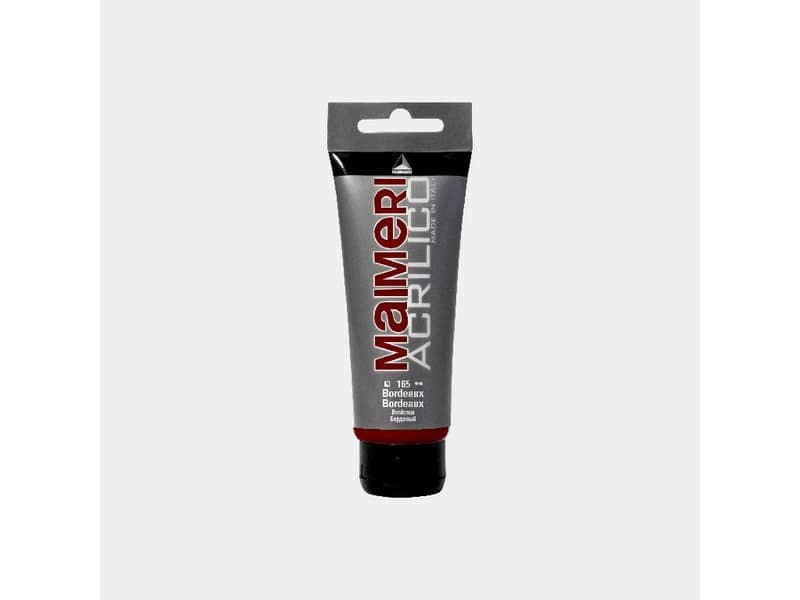 Colore acrilico Maimeri in tubetto 75 ml bordeaux – M0916165