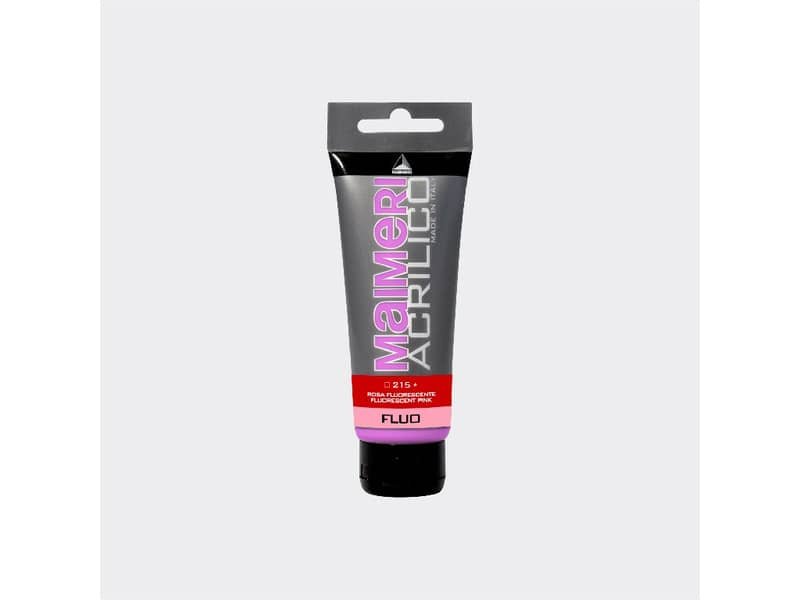 Colore acrilico Maimeri in tubetto 75 ml rosa fluorescente – M0916215