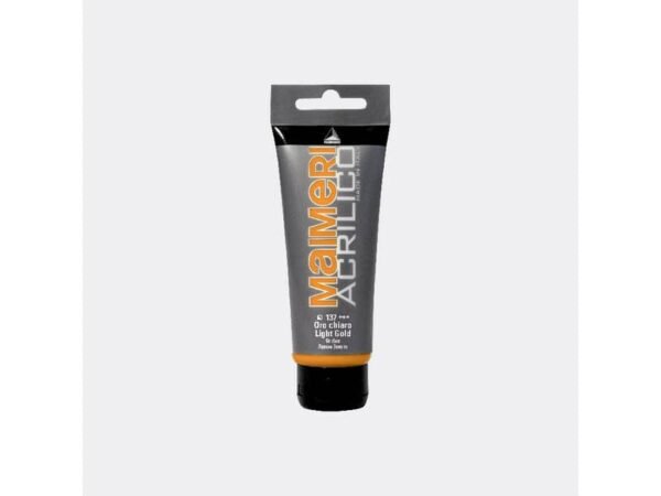 Colore acrilico Maimeri in tubetto 75 ml ocra chiaro - M0916137