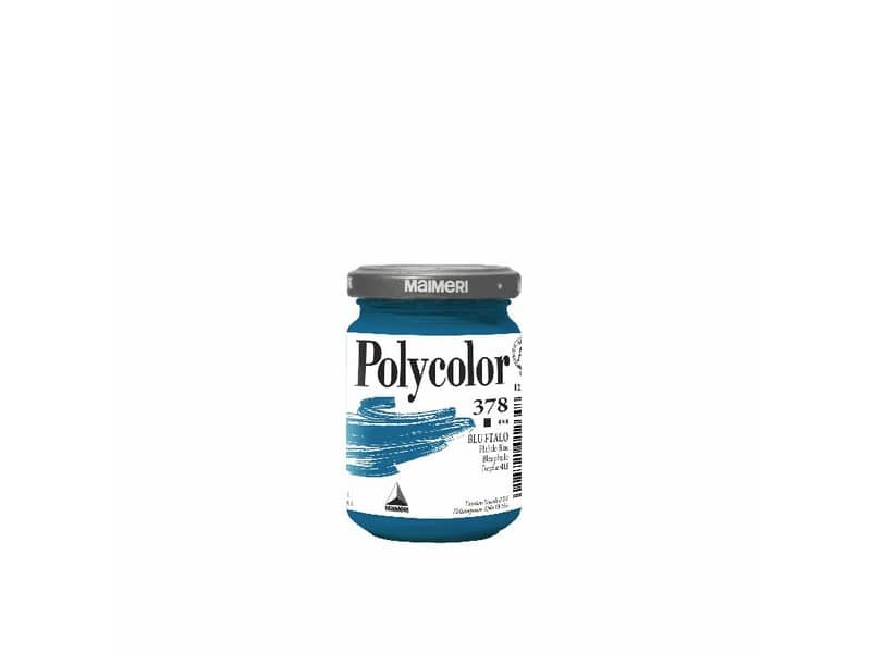 Colore vinicilo fine Maimeri in vasetto 140 ml blu ftalo – M1220378