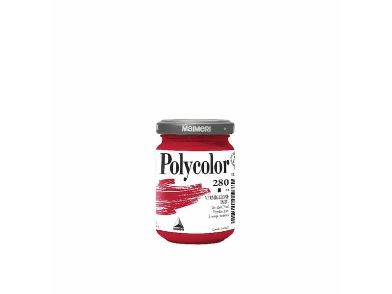 Colore vinicilo fine Maimeri in vasetto 140 ml vermiglione – M1220280