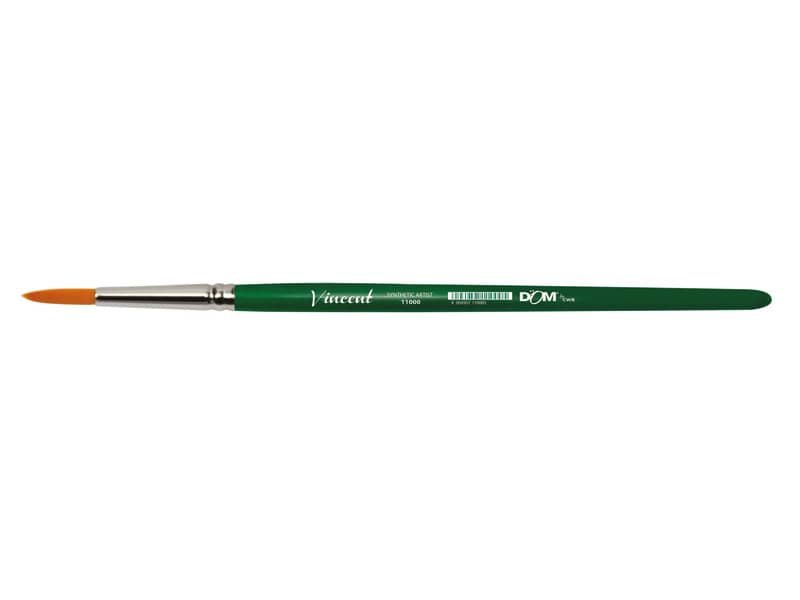 Pennello sintetico tondo CWR Vincent manico corto – N.6 11000/6