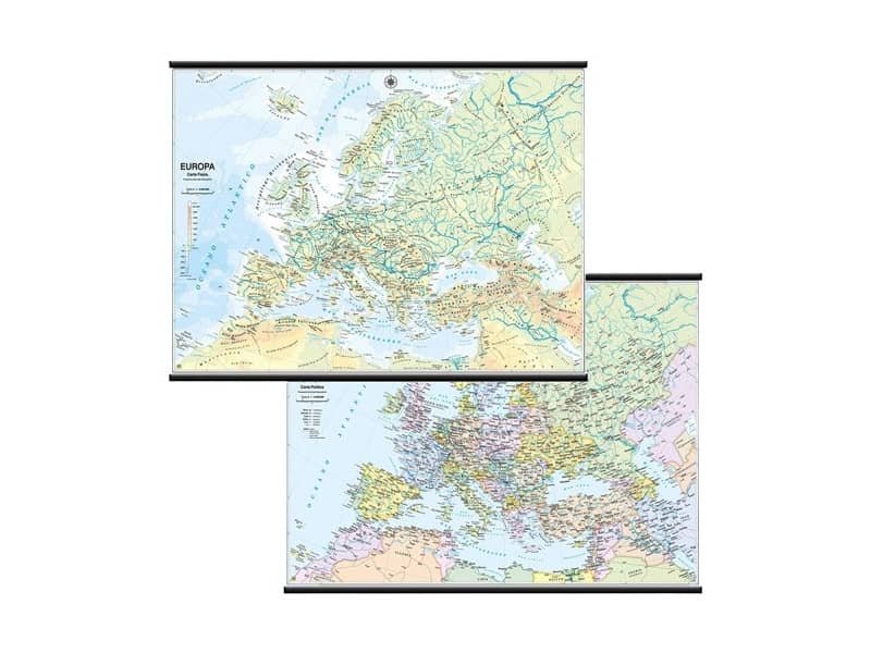 Carta murale Belletti Europa  MS03PL