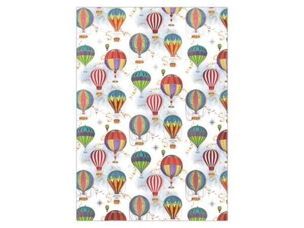 Carta regalo Biembi 70x100 cm in conf. da 5 fogli Mongolfiere BCVDKTC37