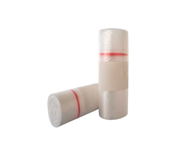 Sacchi in rotolo Erisack 48×57 cm HD 4,9 g/9my con legaccio conf. 25 pz neutro SP179