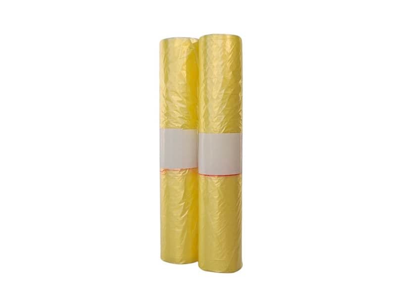 Sacchi in rotolo Erisack 72X110 cm HD 18 g/12my conf. 20 pz giallo trasparente SP159