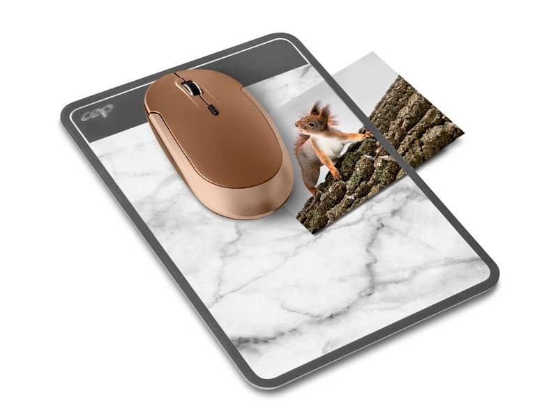 Tappetino per mouse Cep 210×150 mm marmo grigio 1008101611