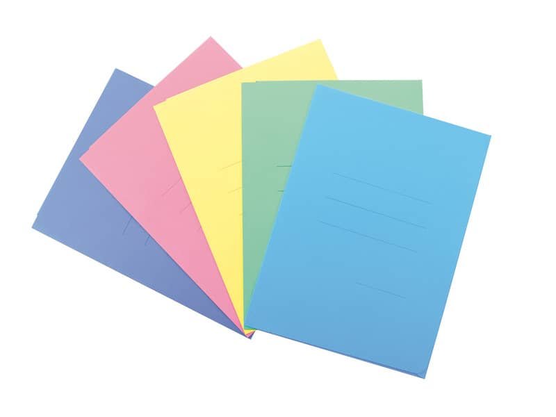 Cartellina a 3 lembi Blasetti Cartex 25×33,5 cm – 200 g/m2 – in conf. da 10 colori pastello assortiti – 654