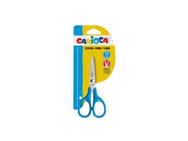 Forbice in acciaio punta arrotondata Carioca 13 cm 42634
