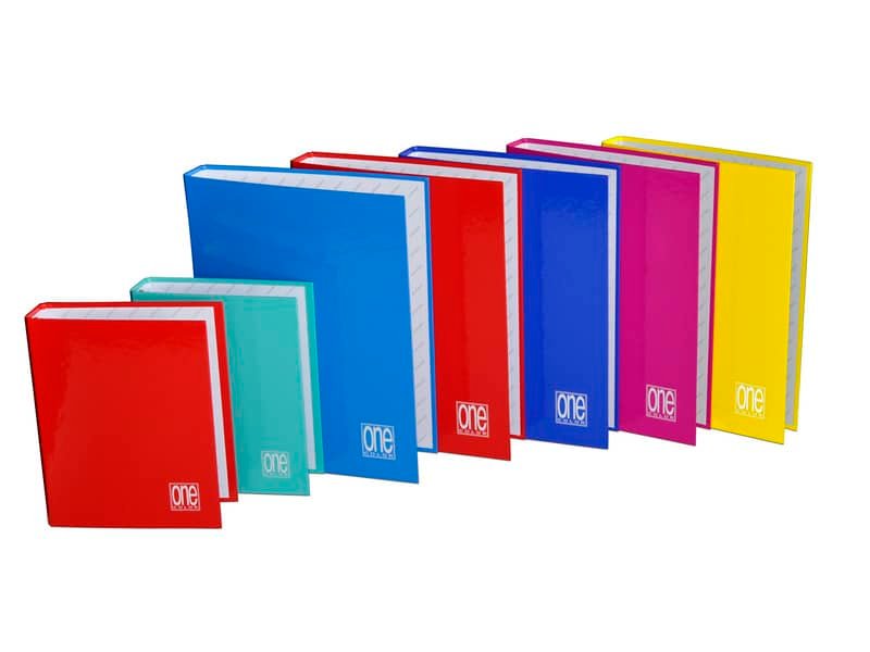 Raccoglitore ad anelli One Color 4 anelli – conf. 6 colori assortiti A5 2401