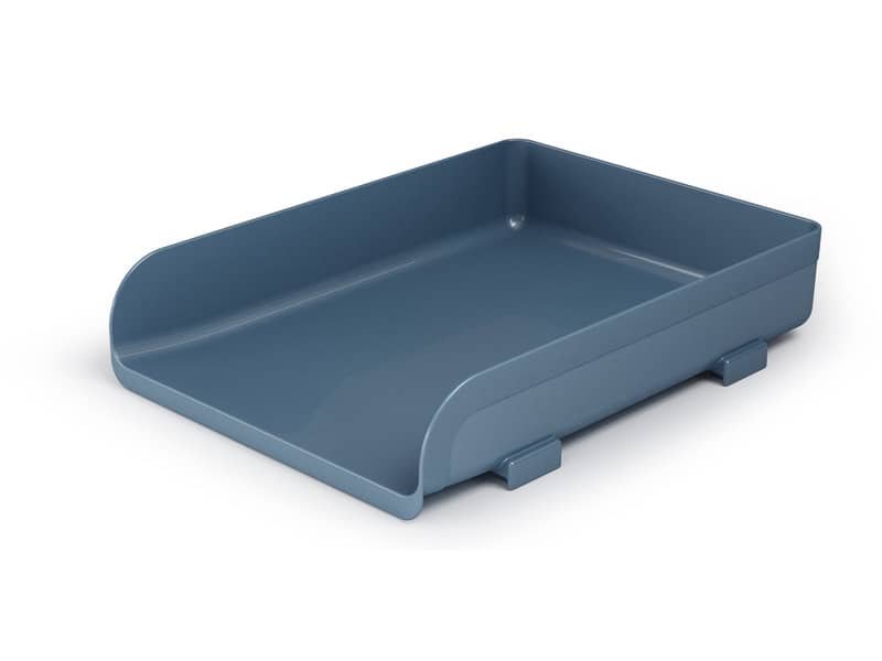 Vaschetta portacorrispondenza Arda Vintage Sugar 25,4×33,5xH.7 cm azzurro – 85510SU