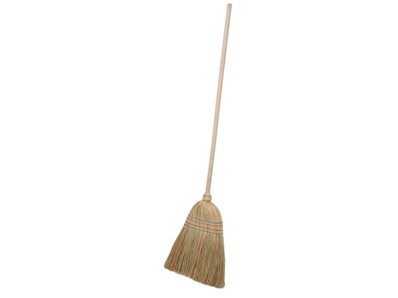 Scopa per esterni in saggina Pippo 36×40 cm ES11606