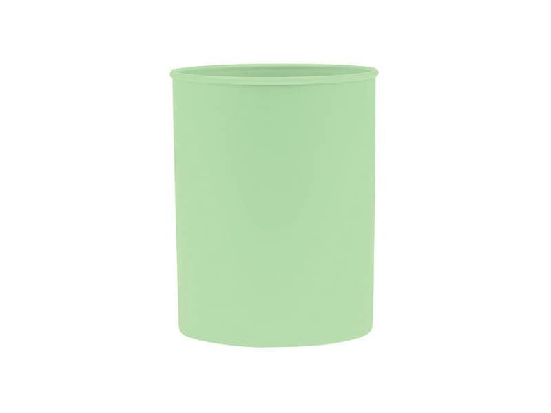 Portapenne in polipropilene rotondo Donau D.7,5xH.9,5 cm 100% riciclabile verde pastello – 3132101PL-06