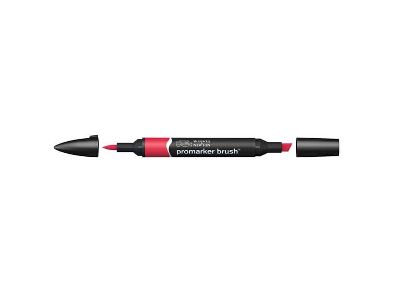 Pennarelli doppia punta Winsor&Newton brush berry red – 0204171
