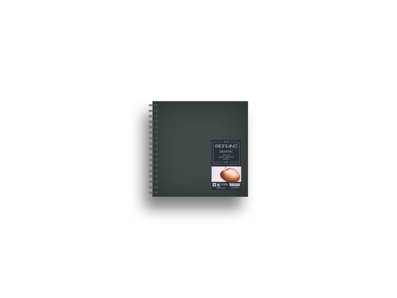 Blocco spiratalo Fabriano Drawing Book quadrato 30×30 cm – 43213030