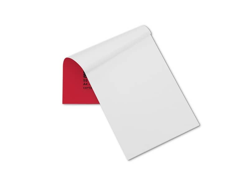 Blocco collato Pigna Extra Strong – A4 50 fogli bianco – 0208522 BI