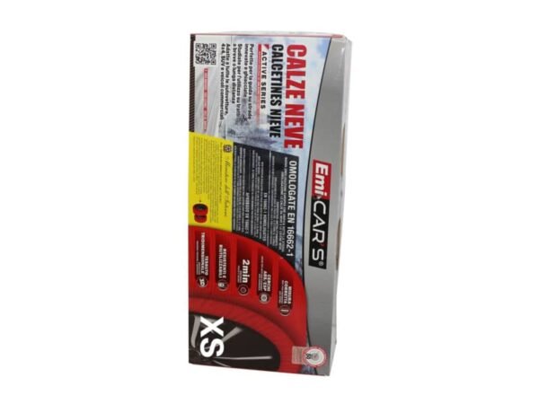 Calze da neve Emi omologate per auto - XS - conf. 2 pezzi - 8009194