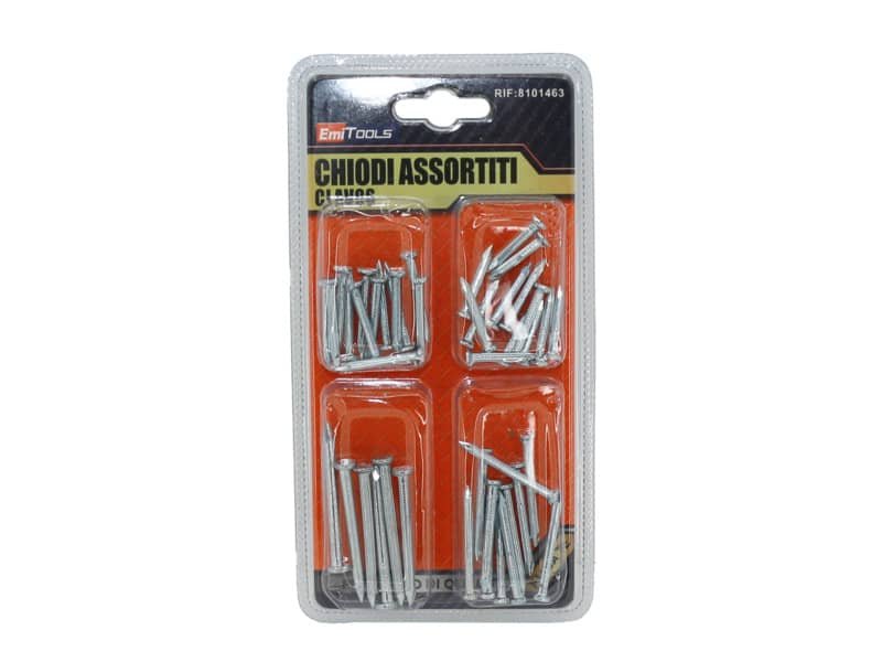 Kit chiodi Emi 25/32/38/50 mm conf. da 4 pezzi assortiti 8101463