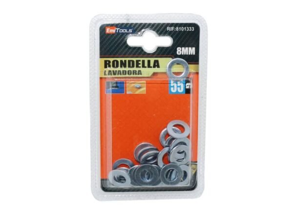 Rondelle piatte Emi per bulloni conf. 50 g M8 8101333