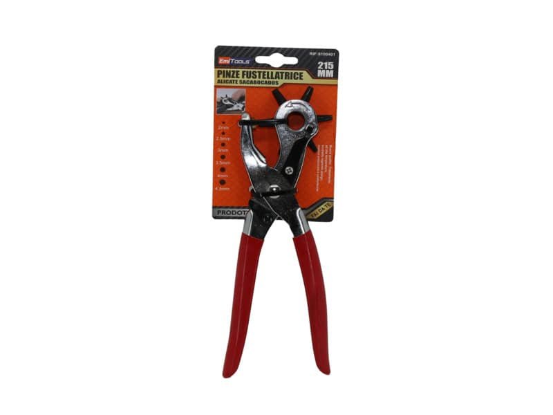Fustellatrice Emi per fori da 2/2,5/3/3,5/4-4,5 mm a pinza 8100401