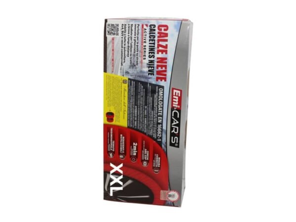Calze da neve Emi omologate per auto - XXL - conf. 2 pezzi - 8009199