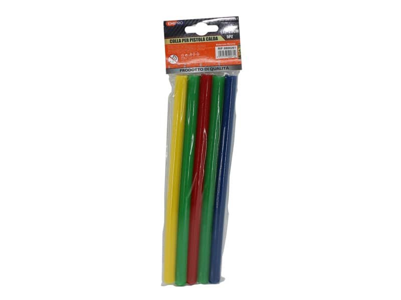 Colla a caldo Emi 20x D.1,1cm conf. 5 pz colori assortiti 8800261
