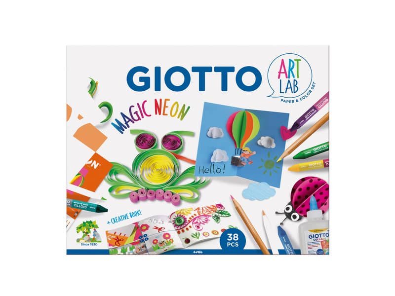 Set Giotto Art Lab 28 x 35 x 4 cm Magic Neon F582200