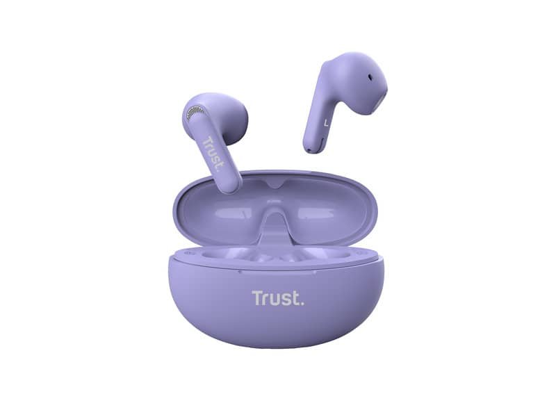 Auricolari ENC bluethooth Trust Yavi porpora 25299