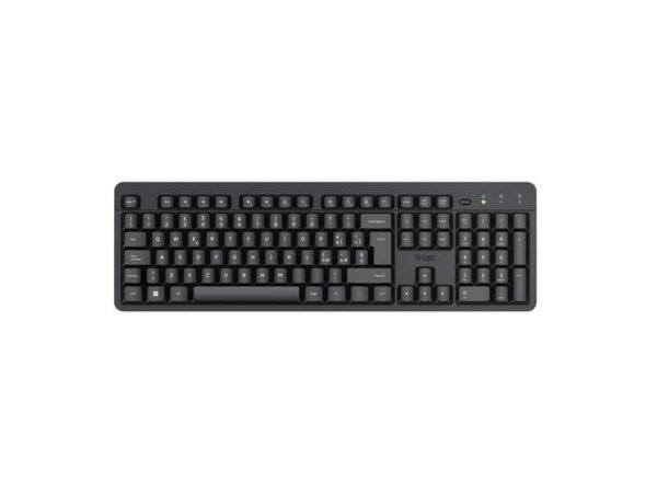 Tastiera wireless silenziosa Ody II nero  25012
