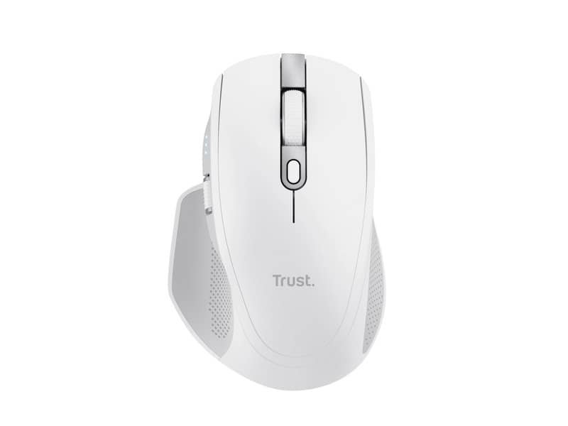 Mouse wireless multi-dispositivo Trust Ozaa bianco 24935
