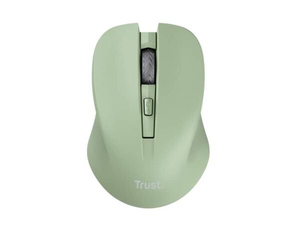 Mouse ottico wireless tasti silenziosi Trust Mydo verde 25042