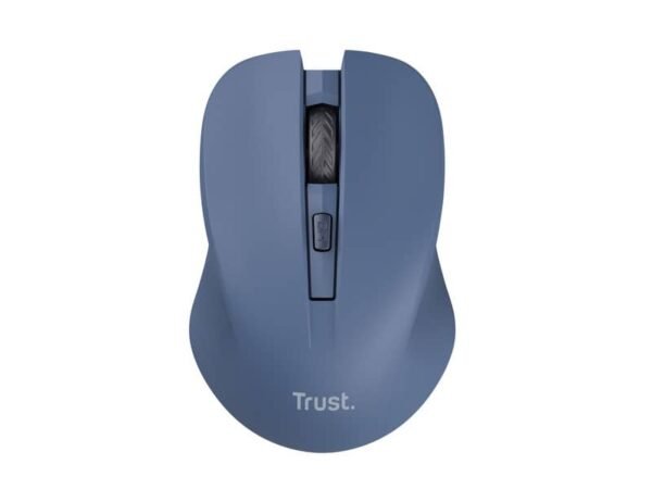 Mouse ottico wireless tasti silenziosi Trust Mydo blu 25041