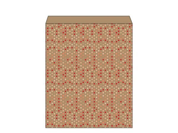 Sacchetto in carta kraft Maniero in conf. da 500 pz 270x350 mm BQS 27X36