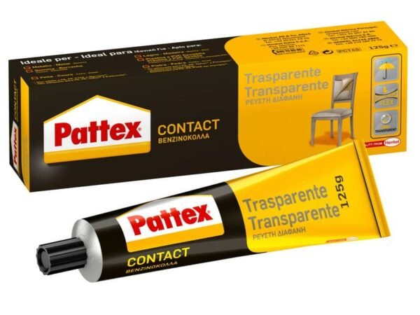Adesivo a contatto permanente Pattex Contact trasparente 125 g - 1419322