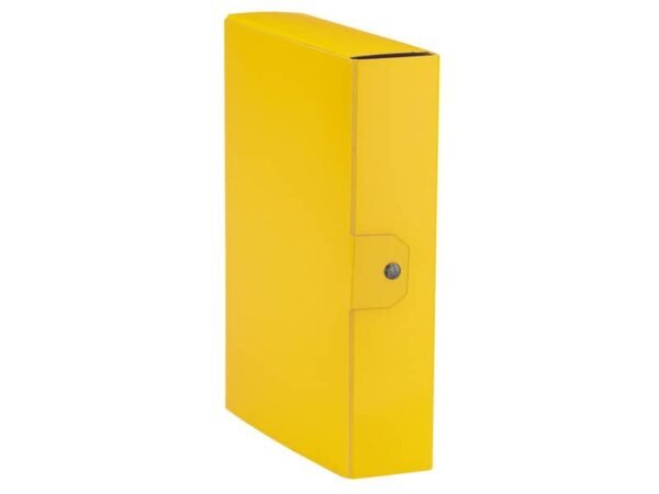 Cartella portaprogetti Esselte C88 DELSO ORDER dorso 8 cmÿpresspan lucido 25x35 cm giallo - 390388090