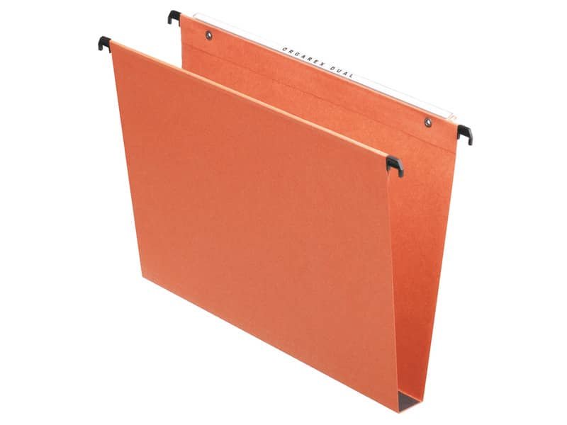 Cartelle sospese Esselte ORGAREX KORI VERTICAL 39 cm conf. da 25 pezzi fondo U – 10403