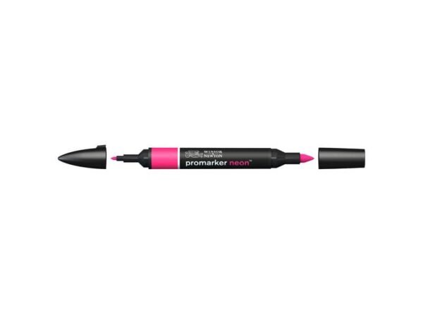 Pennarelli doppia punta Winsor&Newton neon elettric pink - 0205406