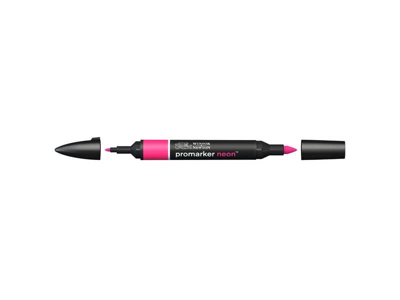 Pennarelli doppia punta Winsor&Newton neon elettric pink – 0205406