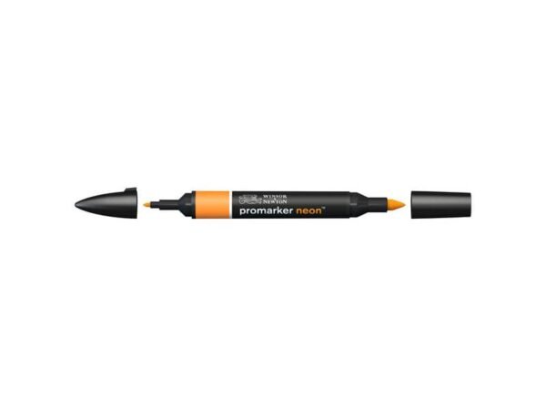 Pennarelli doppia punta Winsor&Newton neon radiant orange - 0205404